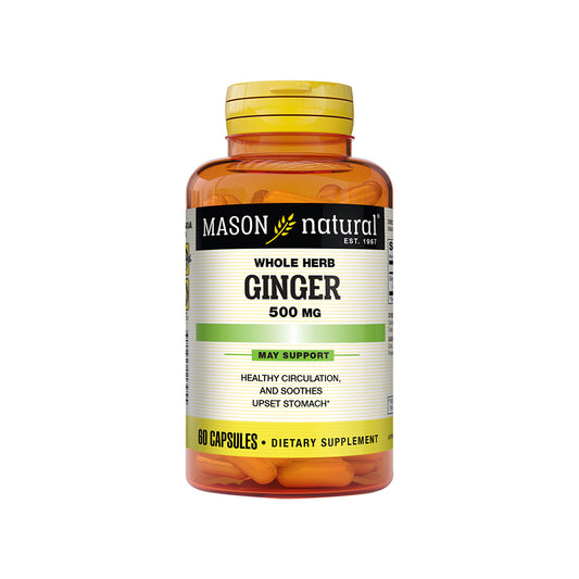 Mason Ginger 500mg-60 capsules