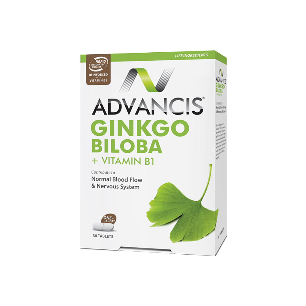 Advancis Ginkgo biloba 30 Tablets