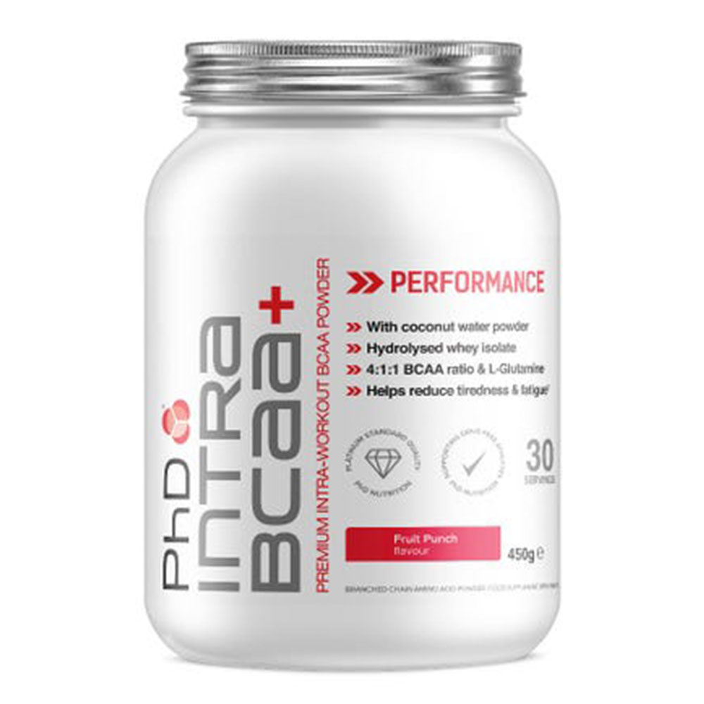 PhD Intra BCAA+ 450G 30 Servings Fruit Punch