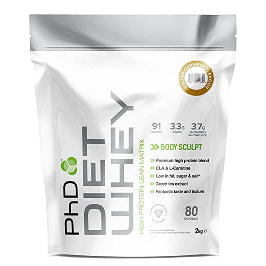 PhD Diet Whey 2 kg 80 Servings Salted Caramel