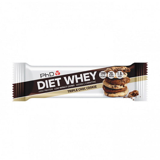 PhD Diet Whey Bar-65g Triple Choco Cookie