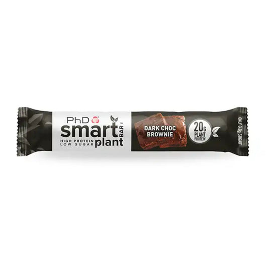 PhD Smart Bar Plant Dark Choc Brownie 64g