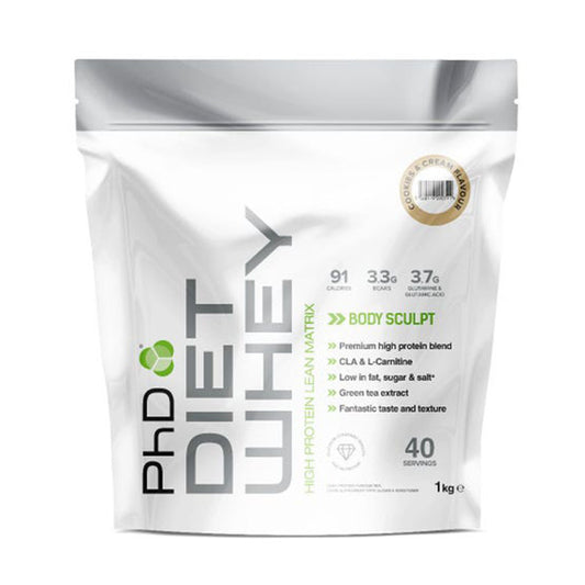 PhD Diet Whey 1 kg 40 Servings Cookies & Cream