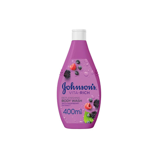 Johnson's Vita-Rich Replenishing Body Wash with Raspberry Extract