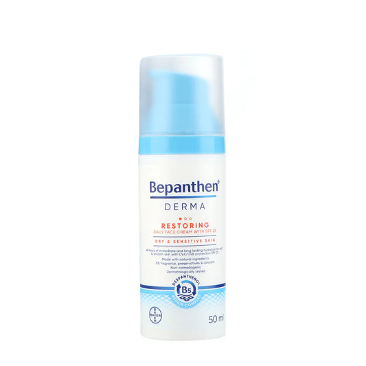 Bepanthen Derma Restoring Daily Face Cream with SPF25 50 ML