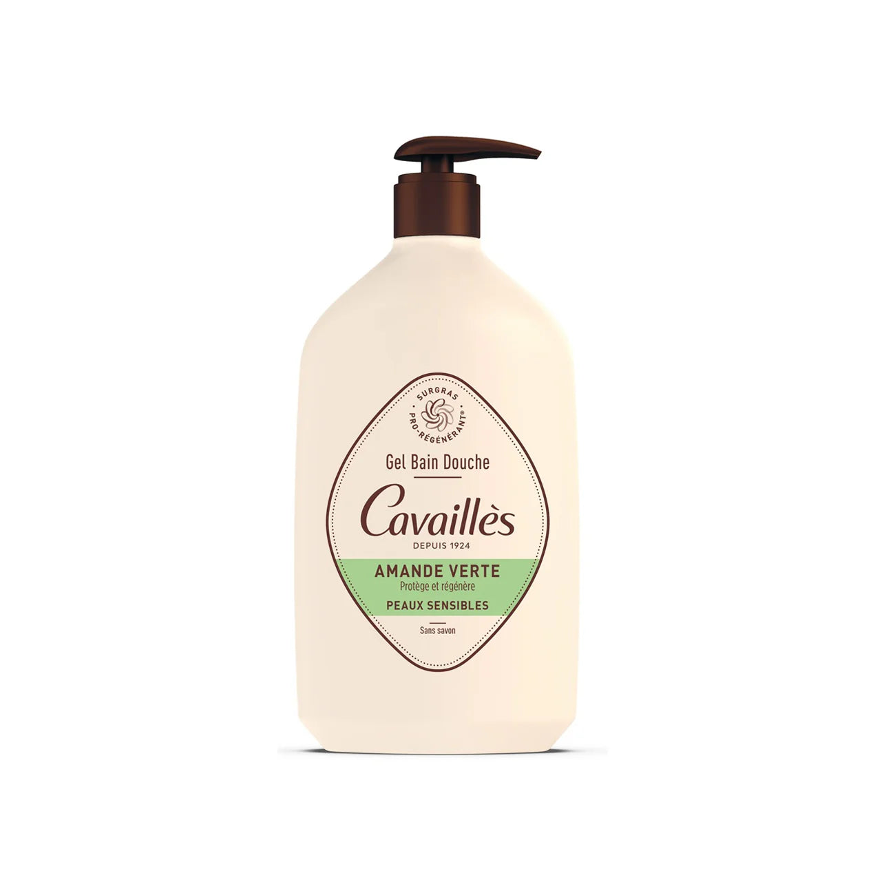 Rogé Cavaillès Green Almond Bath And Shower Gel 1 L