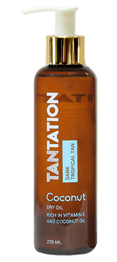 Tantation Coconut Dark Tropical Tan Dry Oil 220ml