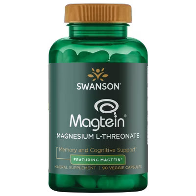 Swanson Magnesium L-Threonate 90 Veggie Capsules