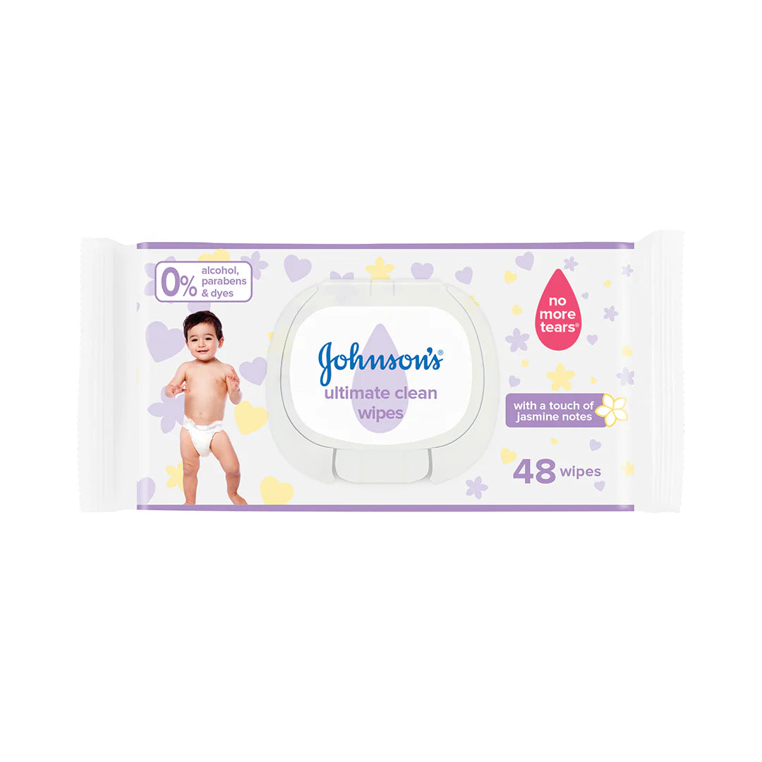 Johnson's Baby Ultimate Clean Wipes 48's